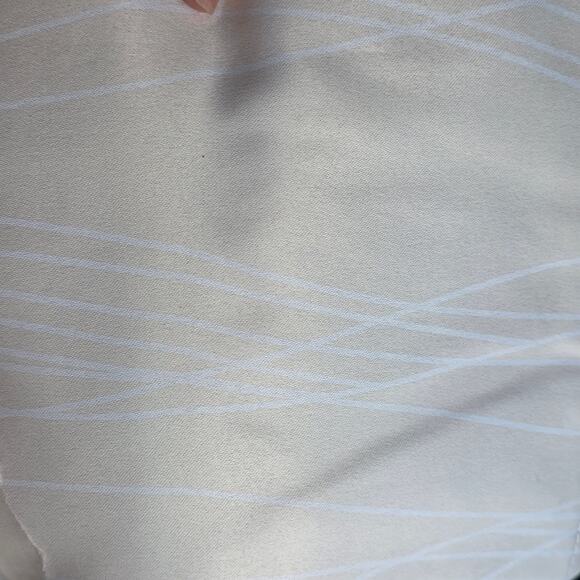 Ombre Beige Greyish White Blackout Curtains Grommet 52Wx84L 2 Panels Bedroom - Picture 6 of 7